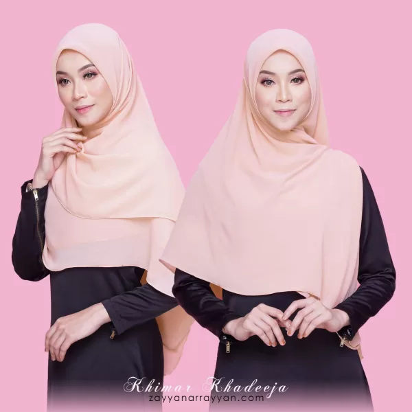 Exclusive Ikhrah Hijab - Khimar Khadeeja Sephia 6